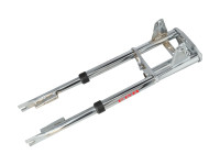 2e kans voorvork Puch Maxi EBR als origineel oud model chroom